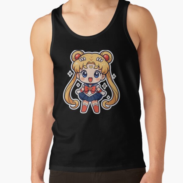 Cute Space Sailor Tank Top - Image 5
