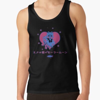 Anime Girl Nostalgia Retro Anime Aesthetic Tank Top