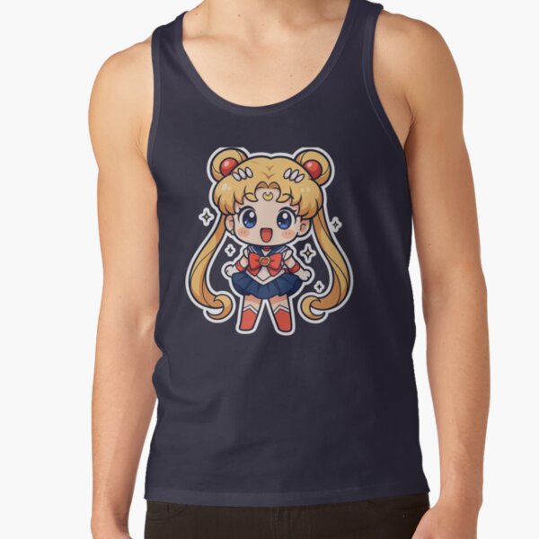 Cute Space Sailor Tank Top - Image 2