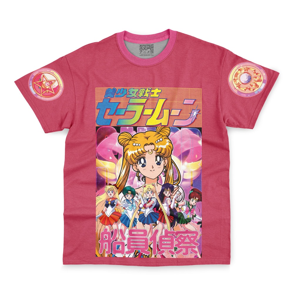 Sailor Scouts Sailor Moon Streetwear T-Shirt - Image 2