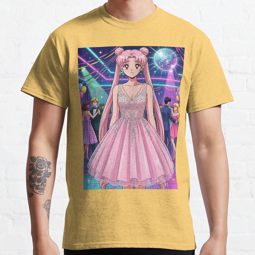 Chibiusa 80S Prom T-Shirt - Image 5
