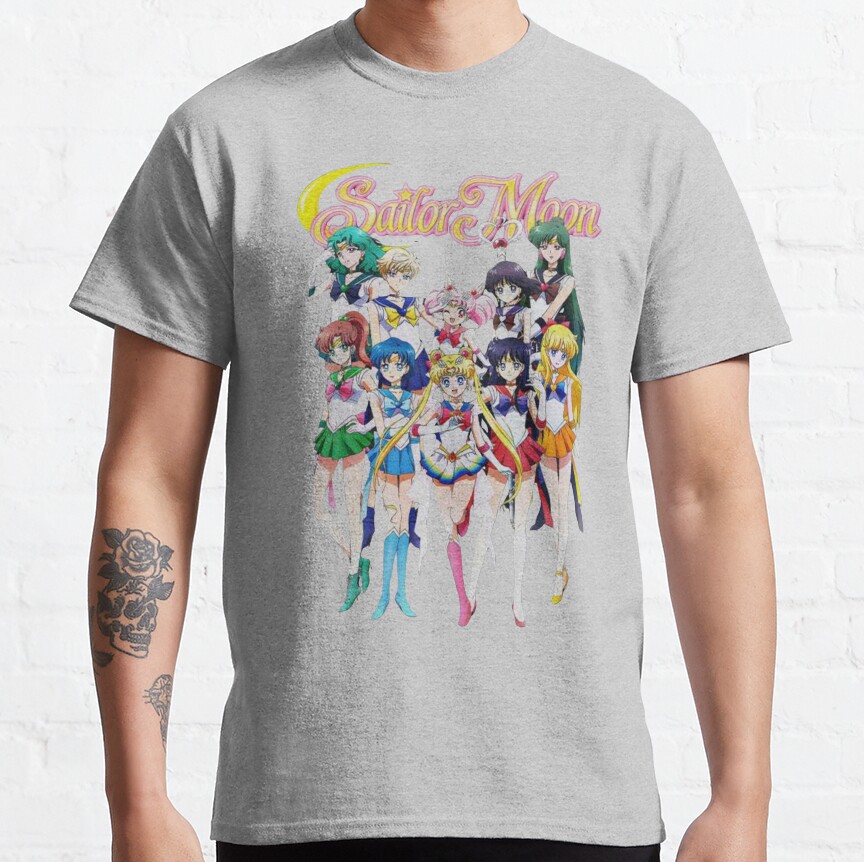 Sailor Scouts Group T-Shirt - Image 3