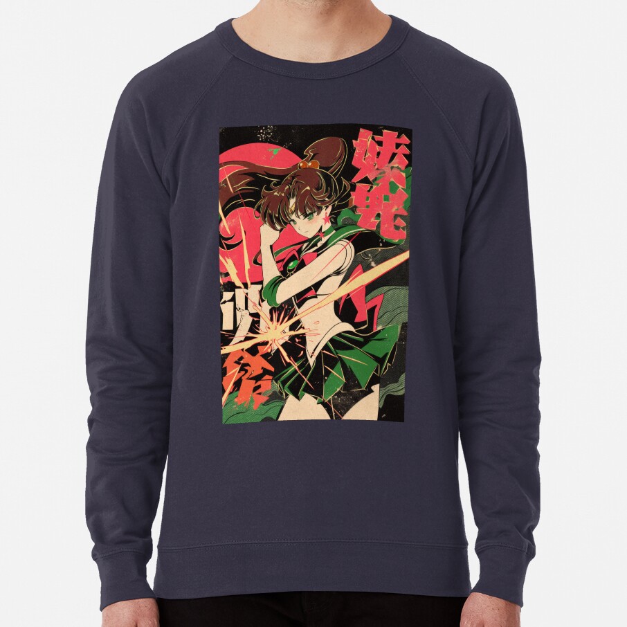 Sailor Jupiter Battle Pose Sweatshirt - Image 6