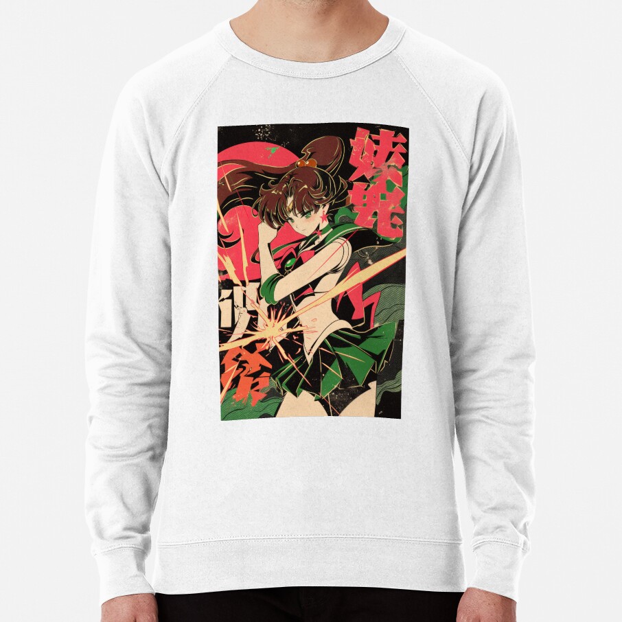 Sailor Jupiter Battle Pose Sweatshirt - Image 2