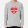 ssrcolightweight sweatshirtmensheather greyfrontsquare productx1000 bgf8f8f8 4 - Sailor Moon UK Shop