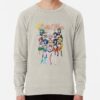 ssrcolightweight sweatshirtmensoatmeal heatherfrontsquare productx1000 bgf8f8f8 - Sailor Moon UK Shop
