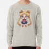 ssrcolightweight sweatshirtmensoatmeal heatherfrontsquare productx1000 bgf8f8f8 16 - Sailor Moon UK Shop
