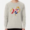 ssrcolightweight sweatshirtmensoatmeal heatherfrontsquare productx1000 bgf8f8f8 24 - Sailor Moon UK Shop