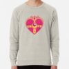 ssrcolightweight sweatshirtmensoatmeal heatherfrontsquare productx1000 bgf8f8f8 4 - Sailor Moon UK Shop