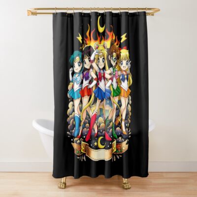 Sailor Scouts Shower Curtain